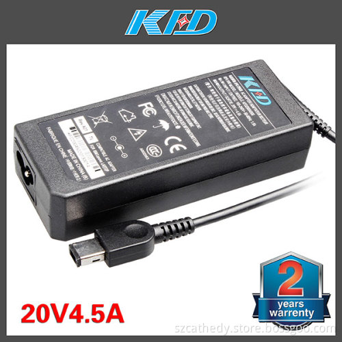 2 Years Warranty Power Supply for Lenovo 20V 4.5A Adapter with Special Tips
